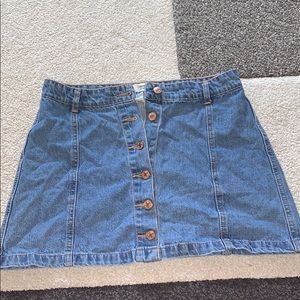 Jean skirt